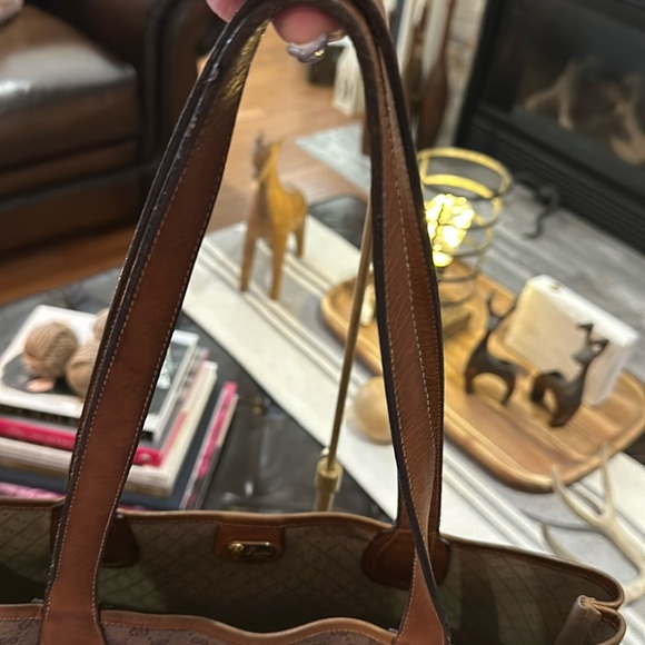 🔥🔥 Authentic Gucci Web Sherry Line Monogram Micro GG Large Leather Tote Bag 🔥🔥 - Picture 13 of 16